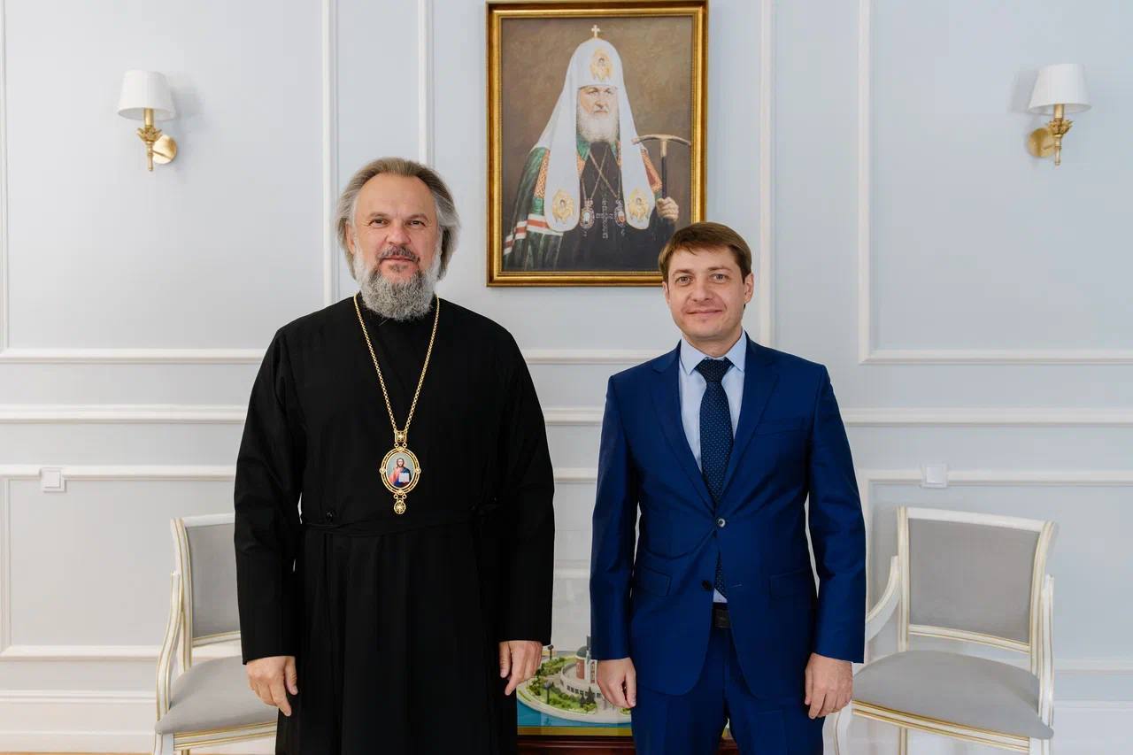 Митрополит Амвросий и ректор ТвГУ наметили новые точки сотрудничества Митрополит Амвросий и ректор ТвГУ наметили новые точки сотрудничества
