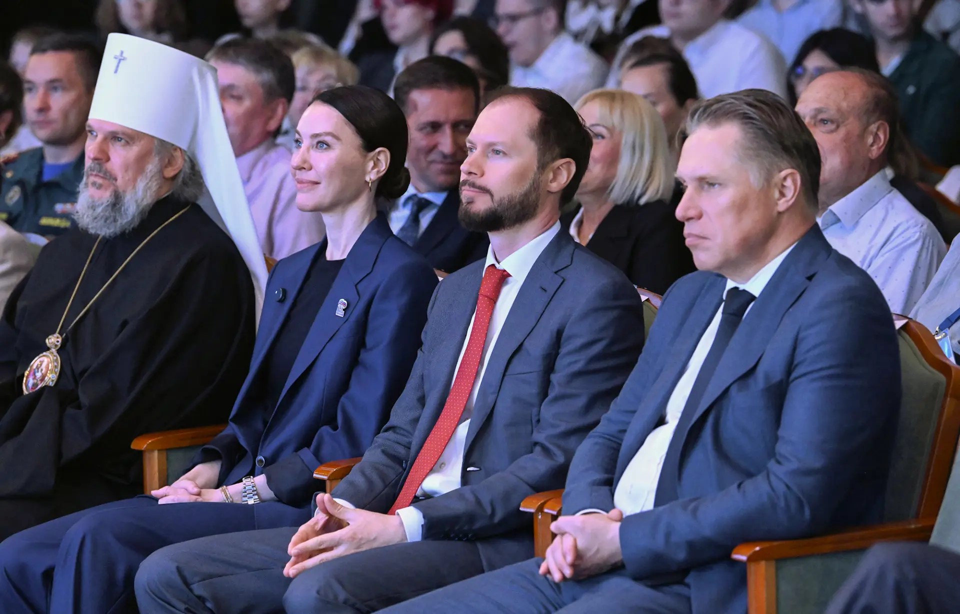 Виталий Королев и Михаил Мурашко напутствовали первокурсников ТвГМУ