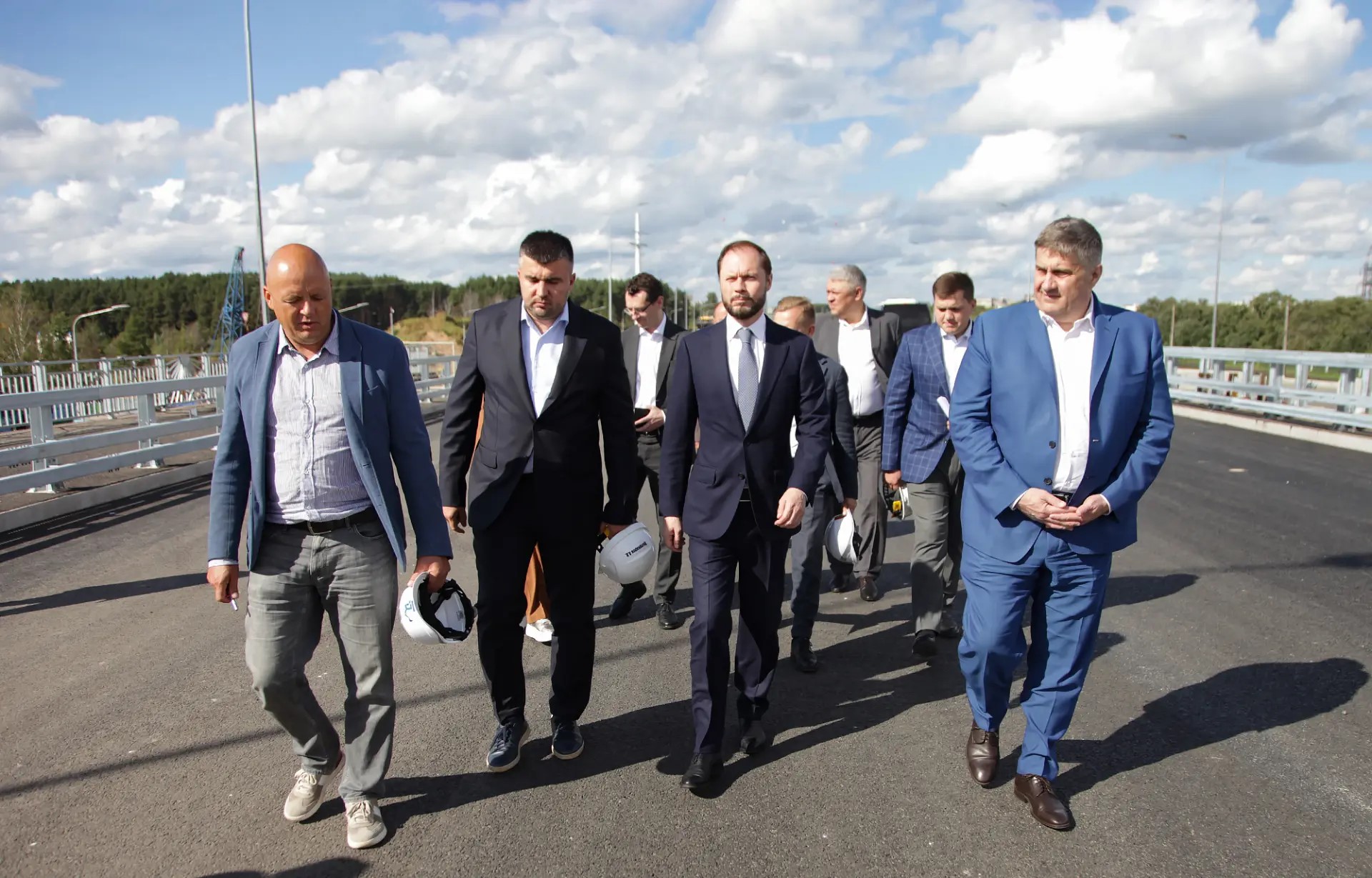 Виталий Королев проверил строительство Западного моста Виталий Королев проверил строительство Западного моста
