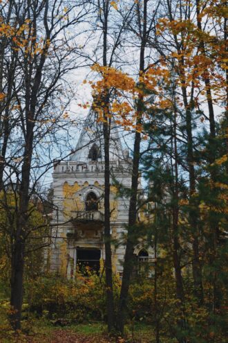 Усадьба Сназина («Голубые озёра»): замок, который медленно растворяется в лесу Усадьба Сназина («Голубые озёра»): замок, который медленно растворяется в лесу